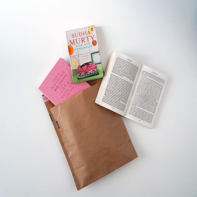 Paper Courier Bag W x H Inches