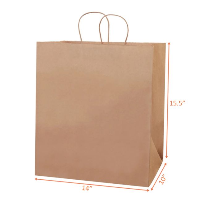 Kraft Paper Bag 14 x 10 x