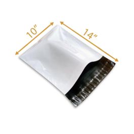 Courier Bag - Self Adhesive Poly Bag - 10W X 14H Inch 