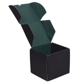 Colour Mailer Box - Black - 4 x 4 x 1"