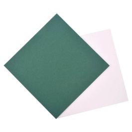 Green Corrugated Cardboard Sheet - 4 X 4 Inch