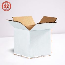 3 Ply Carton Boxes 4 x 4 x 4"