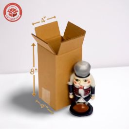3 Ply Carton Boxes 4 x 4 x 8"