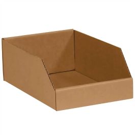 Corrugated Bin Box - Single Wall (3 Ply) - 15.75 x 7.5 x 4 Inch