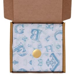 Letterpress Mosaic Wrapping Tissue