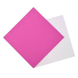Magenta Corrugated Cardboard Sheet - 4 X 4 Inch