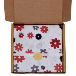 Scarlet Bloom Wrapping Tissue