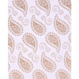 Gold Paisley Wrapping Paper