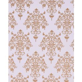 Gold Floral Wrapping Paper