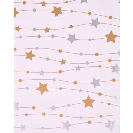 Stars On White  Wrapping Paper