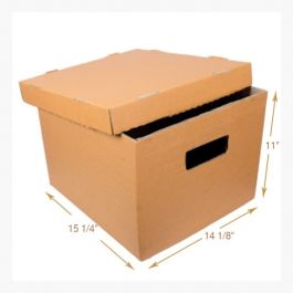 File Storage Box - 15.25 x 14 x 11 Inch