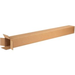 3 Ply Cardboard Box  - 4 x 4 x 50 Inch