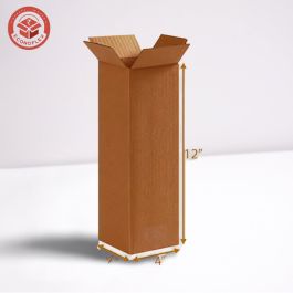 3 Ply Carton Boxes 4 x 4 x 12"