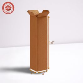 3 Ply Carton Boxes 4 x 4 x 16"