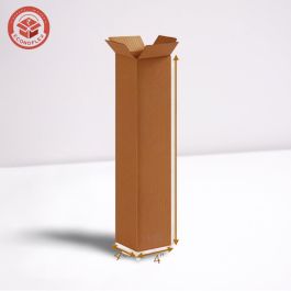3 Ply Carton Boxes 4 x 4 x 18"