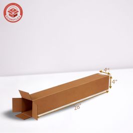 3 Ply Carton Boxes 4 x 4 x 28"