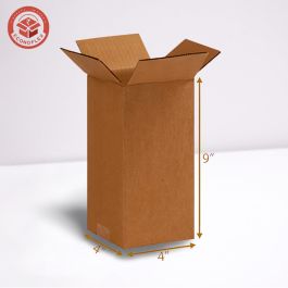 3 Ply Carton Boxes 4 x 4 x 9"