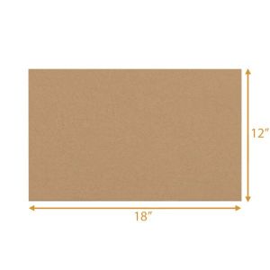 Corrugated Cardboard Sheet - Double Wall (5 Ply) - 18L X 12W Inch