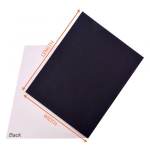 Textured Black Corrugated Sheet - 35 X 24 Inch