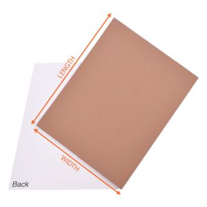 Mocca Brown Corrugated Sheet - 35 X 18 Inch