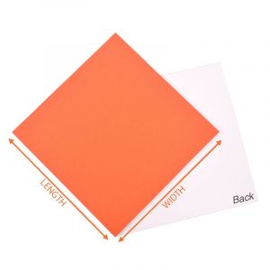 Orange Cardboard Sheets