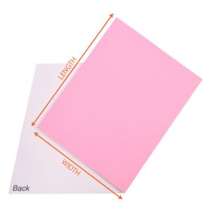 Pink Corrugated Sheet - 32 X 17 Inch