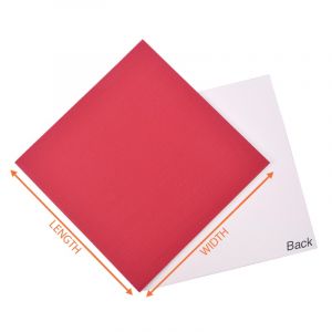 Red Cardboard Sheets
