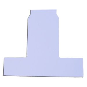 White T-Folder Box - Single Wall (3 Ply) - 10L X 6W X 3.5H Inch
