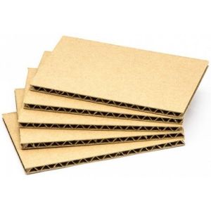 Corrugated Cardboard Sheet - Single Wall (3 Ply) - 10L X 8W Inch