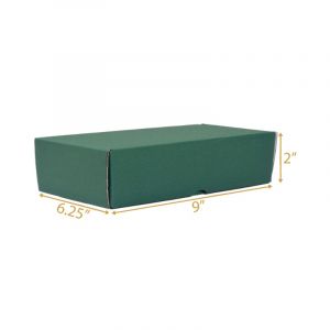 green shipping boxes