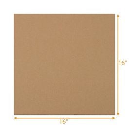Corrugated Cardboard Sheet - Single Wall (3 Ply) - 16L X 16W Inch