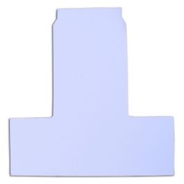 White T Folder Box - Single Wall (3 Ply) - 12.25L X 10W X 2.75H Inch
