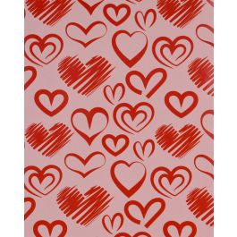 Red Hearts  Wrapping Paper