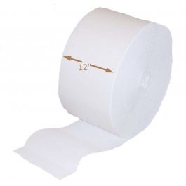 White Corrugated Roll - Single Face - 2 Ply 12 Inch X 50 Meters