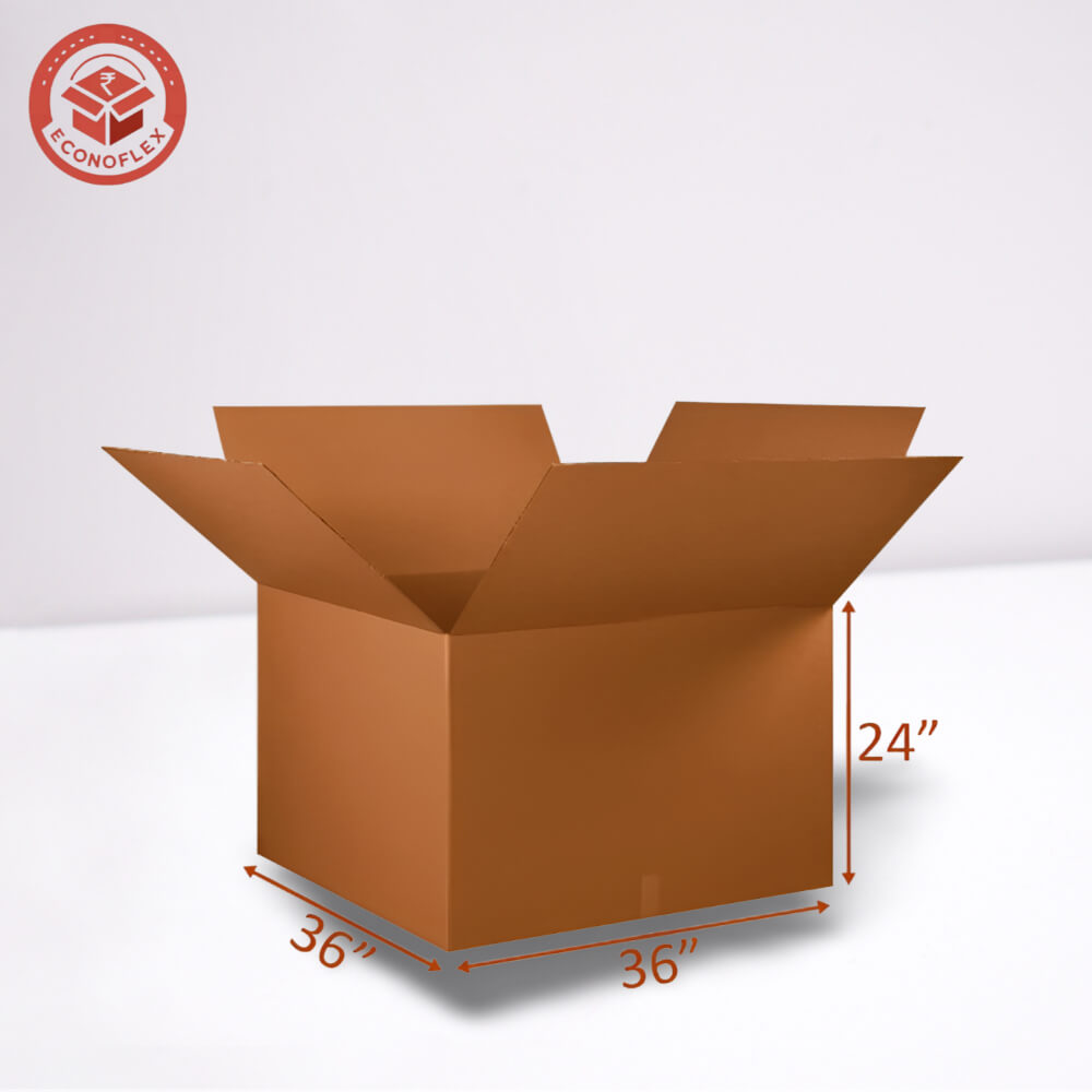 36 x 36 x 24 Inch Corrugated Boxes - 3 Ply | U-Pack