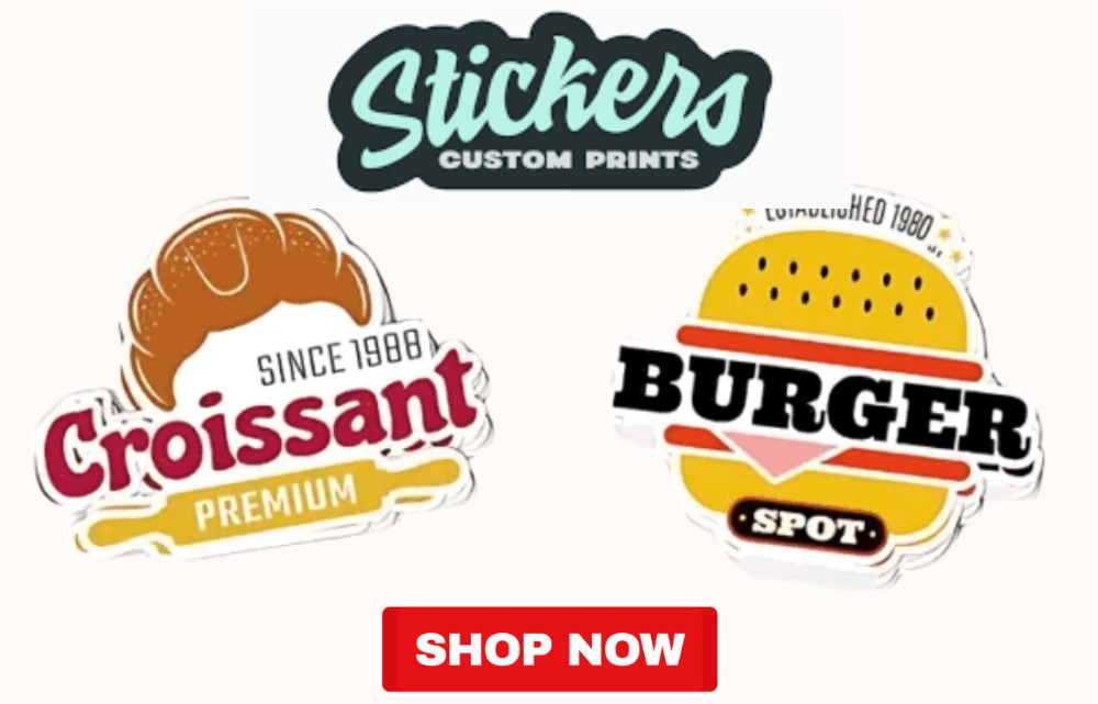 custom stickers upack