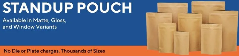 Standup pouches