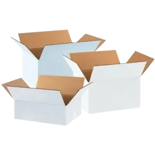 White Corrugated Boxes